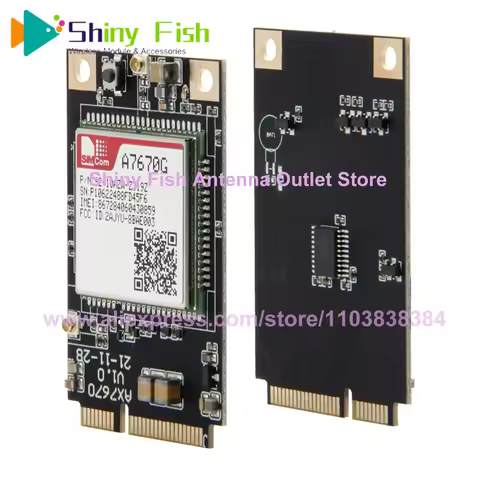 LILYGO ESP32 T-PCIE PMU 2G 3G 4G CAT1 CAT4 NB-IOT GPS Module SIM7080G SIM7070G A7670G SIM868 SIM7020