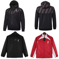 Liverpool windbreaker long-sleeved hooded thin windproof sports coat No.11 Salah jersey football team uniform