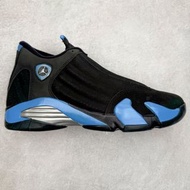Jordan Air Jordan 14 Retro Black University Black and blue黑藍