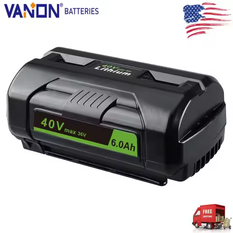 VANON 40V 6.0Ah OP4040 Battery replace for Ryobi OP4050 OP4030 OP4026 Compatible with cordless power