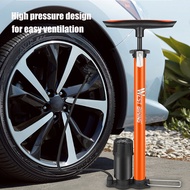 Bike Pump Portable MTB Bicycle Ball High Pressure Air Pump Inflator with Gauge Bike Motorcycle Floor Hand Pump Valves 160 PSI