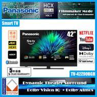 樂聲牌 - 42" Z90B 4K OLED智能電視 (送 藍芽耳筒,8K HDMI,天線,掛牆架,專用清潔套裝) TV-42Z90BGH Z90BGH Panasonic 樂聲 (包座檯安裝)