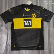 Jersi Peminat Pemain Baru 24-25 Liga Jerman Dortmund Sukan Jenis Lelaki Lelaki Tandang Pakaian Bola 