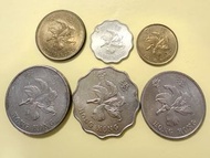 1997 香港回歸記念幣 特別圖案 1套6個 1亳 2毫 5毫 1元 2元 5元 硬幣 $0.1 $0.2 $0.5 $1 $2 $5