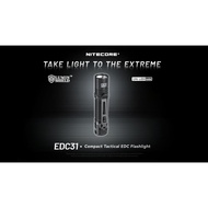 Nitecore EDC31 Compact Tactical EDC Flashlight 3500 Lumen UHi LED Outdoor Camping Portable Hiking (N