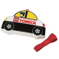 TOMICA 小汽車 310ml 立體造型兒童便當盒｜附分隔內盒及便當帶 日本平行進口