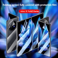 4 In 1 9D Soft Hydrogel Film For Vivo X Fold3 X Fold3 Pro Camera Glass Screen Protector