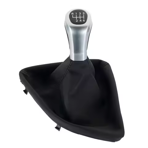 Interior Gear Shift Lever Set for BMW 1 Series E81 E82 E87 E88 2003-2013 5/6 Speed One-Piece Knob Bo