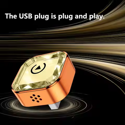 Wireless CarPlay Adapter, Android Auto Dongle for Car, Plug & Play Smart AI Box Supports iOS & Andro