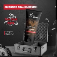 Z9 men's facial cleanser with Turmeric essence to prevent acne and brighten skin 150ml - Genuine pro