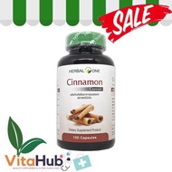 Herbal One Cinnamon อ้วยอันโอสถ ผงอบเชย 100 แคปซูล