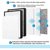 LY Kaxun 2-In-1 Totoong HEPA Filter Replacement Para Sa Tylr Air Purifier[Unk]Tyl-Cf8400 [Unk]Tyl-C