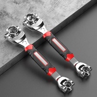 1PCS 52-In-1 Multi-Functional Socket WrenchSet Plum Blossom Wrench Non-Slip Handle Universal Wrench