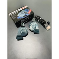 Double BOSCH Horn Snail Model + Original Bosch Relay