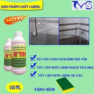 Tẩy ố mốc kính H+T01 tẩy ố mốc kính ô tô tẩy ố mốc kính phòng tắm tẩy ố kính phòng tắm tẩy cặn canxi