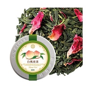 LUPICIA 罐裝白桃煎茶 附插圖標籤 50g