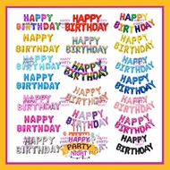 Happy Party Night 1 Set 16 inches Happy Birthday Foil Balloon Set party decorations