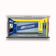 KARIMAKE GARAGE Box Acrylic Diecast SPOON SPORTS