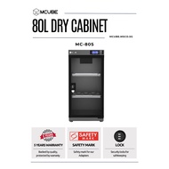 MCUBE 80L Digital Dry Cabinet | Dry Box for Camera & Lens | Humidity Control Storage