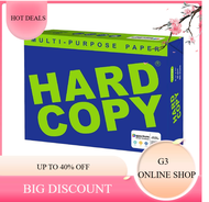G3 Hard Copy Advance Bond Paper #24/80 GSM | High-Quality Printing Paper | Short/A4/Long Size | 500 