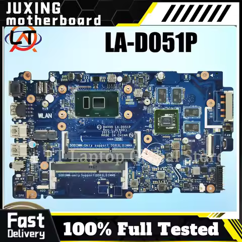 LA-D051P For DELL Inspiron 5557 5457 LA-D051P Notebook Motherboard i3 i5 i7 CPU tested Laptop Mainbo