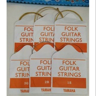 Guitar String String folk guitar strings Yellow Gold yamaha Complete set Of 6 Nice orange