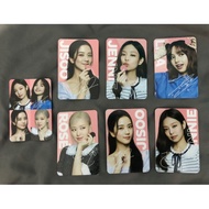 PG Official PC Photocard Photo Card Blackpink x Oreo Jennie