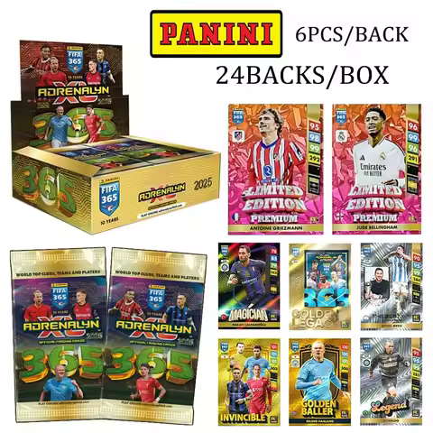 Panini 2025 365 Collectible Cards FIFA Bright Gold Card Signature card Soccer Boys Holiday Gifts Ref