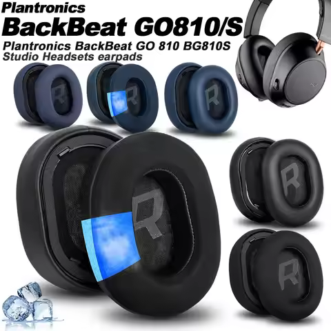 Earphone pads For Plantronics BackBeat GO 810 BG810S replacement Earpads headphones Earmuffs Soft Me