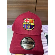 NE 9 Forty Scarlet FCB Barcelona Baseball Cap Adjustable Strapback
