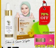 paket plumeria bundle sabun+serum kiyoko phillya beauty soap BPOM memutihkan &menyehatkan kulit