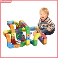 Wandereve| 51/81/123 Pcs Magnetic Track Train Toy Set for Kids – Diy Rail Building Kit Gravity-defyi