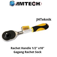 Jhteknik Rachet Handle 1/2×10" AMTECH/Spull Rachet Sock Handle 1/2"×10" AMTECH
