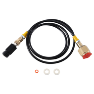 SodaStream 1.5 Meters Hose Adapter to CO2 Tank Home Soda Maker for Fizzy Sparkling Water