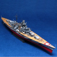 Trumpeter Assembled Battleship Model 1/350 Simulation World War II Warship Bismarck Missouri Battles