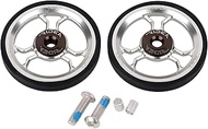 RIDEA Easy Wheel EW3 Silver Set of 2 147-42185