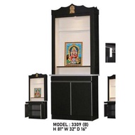 2.5FT Prayer Altar Cabinet 3309 with Storage