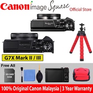 Canon Powershot G7X MkIII / G7X MkII / MK II MARK III Compact camera ( Official Canon Malaysia Warra