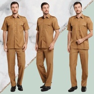 BROWN CIVIL SERVANT UNIFORM SUIT - BROWN ASN UNIFORM SUIT - BROWN CIVIL SERVANT UNIFORM SUIT