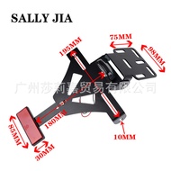 Motorcycle Sports Car Tail Light Turn Signal Bracket License Plate Motorcycle License Plate Holder L