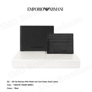 Emporio Armani Wallet Set Gift Business With And Card Holder Small Leather Code: Y4R378 Y068E 800