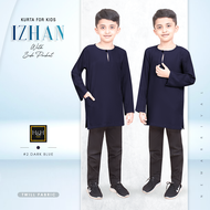 * New Arrival * Kurta IZHAN Kanak-Kanak Lelaki Plain by H&H Exclusive