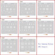 Amaoe U-SMG1-5 U-SMU1-3 BGA Reballing Solder Template Stencil For Samsung Exynos 9820 9610 880 990 2