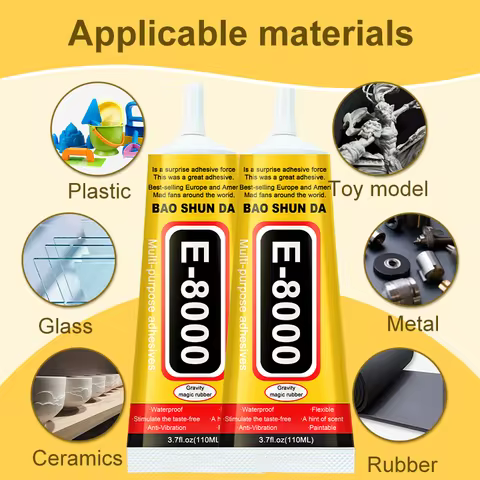 E8000 Glue Mobile Phone Touch Screen Repair of Warped Screen Frame Sealant Repair Household DIY Univ