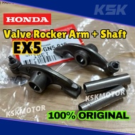 Valve Rocker Arm Ex5 + Rocker Arm Shaft Ex5 Set Original Honda(EX5 DREAM ROCKER ARM VALVE ROCKER ARM