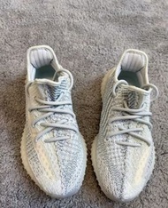 全新現貨adidas originals Yeezy Boost 350 V2 冰藍"cloudwhite"網布 Cloud White 耐磨 舒適 低幫休閒鞋 男女同款