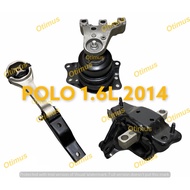 1 SET VOLKSWAGEN POLO 1.6 2014 ENGINE MOUNTING