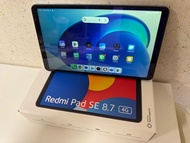 幾乎全新港版Redmi Pad SE 8.7 4G 6GB+128GB (保養02/2026）