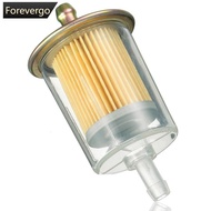 FOREVERGO 1Pc Motorcycle Petrol Gas Fuel Gasoline Oil Filter Element For Scooter Moped Scooter Dirt 