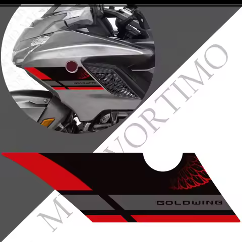 Body Fairing Fender Shell Tour Wheel Protector Windshield Stickers Decals For Honda Goldwing Gold wi